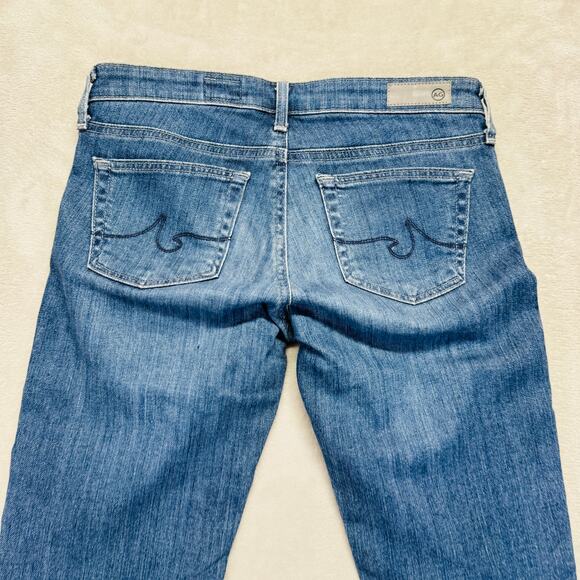 Adriano Goldschmied AG Jeans Womens 25 Medium Wash Blue‎ Denim The Stilt Roll Up - Picture 10 of 15